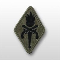 ACU Unit Patch with Hook Closure:  Military Police School