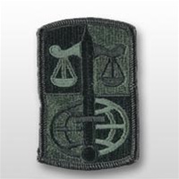 ACU Unit Patch with Hook Closure:  Army Legal Services Agency