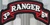 US Army Tab: Ranger - 3rd Battalion - Scrolled - Color
