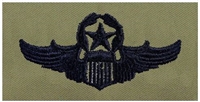 USAF Badges Embroidered ABU: Pilot - Command