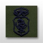 USAF Specialty Insignia Subdued Fatigue: Nurse, Chief