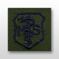 USAF Specialty Insignia Subdued Fatigue: Medical Service - MS