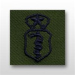 USAF Specialty Insignia Subdued Fatigue: Biomedical Scientist, Chief - S