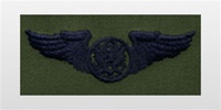 USAF Badges - Subdued Fatigue - Rayon Embroidered: Aircrew Member