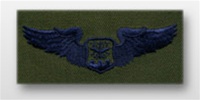 USAF Badges - Subdued Fatigue - Rayon Embroidered: Navigator/Aircraft Observer