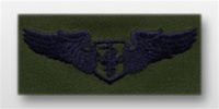 USAF Badges - Subdued Fatigue - Rayon Embroidered: Flight Nurse