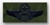 USAF Badges - Subdued Fatigue - Rayon Embroidered: Pilot - Command