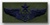 USAF Badges - Subdued Fatigue - Rayon Embroidered: Officer Aircrew Member - Senior