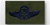 USAF Badges - Subdued Fatigue - Rayon Embroidered: Officer Aircrew Member - Master