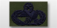 USAF Badges - Subdued Fatigue - Rayon Embroidered: Transportation - Master