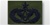 USAF Badges - Subdued Fatigue - Rayon Embroidered: Civil Engineer - Senior
