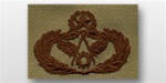 USAF Badges Embroidered Desert: Civil Engineer - Master