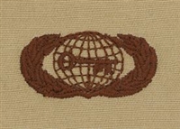 USAF Badges Embroidered Desert: Intelligence