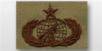 USAF Badges Embroidered Desert: Acquisition & Finance Management - Senior