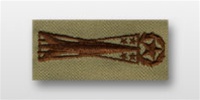 USAF Badges Embroidered Desert: Missileman - Master
