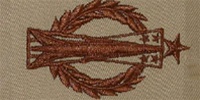 USAF Badges Embroidered Desert: Missile Operator - Senior