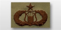 USAF Badges Embroidered Desert: Air Traffic Controller - Senior