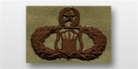 USAF Badges Embroidered Desert: Air Traffic Controller - Master