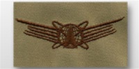 USAF Badges Embroidered Desert: Space