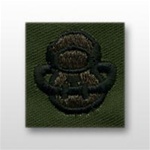 US Army Breast Badge Subdued Fatigue: Diver SCUBA - OBSOLETE! AVAILABLE WHILE SUPPLIES LAST!