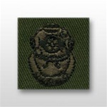 US Army Breast Badge Subdued Fatigue: Diver 2nd Class - OBSOLETE! AVAILABLE WHILE SUPPLIES LAST!