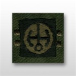 US Army Breast Badge Subdued Fatigue: Basic Nuclear Reactor Operator - OBSOLETE! AVAILABLE WHILE SUPPLIES LAST!
