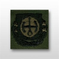 US Army Breast Badge Subdued Fatigue: Nuclear Reactor Operator 2nd Class - OBSOLETE! AVAILABLE WHILE SUPPLIES LAST!