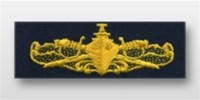 US Navy Breast Badge For Coveralls: Surface Warfare Officer