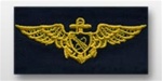 US Navy Breast Badge For Coveralls: Astronaut