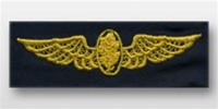 US Navy Breast Badge For Coveralls: Aviation Physiologist