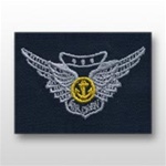 US Navy Breast Badge For Coveralls: Combat Aircrew