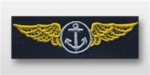 US Navy Breast Badge For Coveralls: Aviation Observer