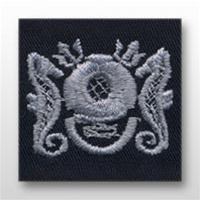 US Navy Breast Badge For Coveralls: Master Diver Enlisted
