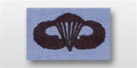 US Navy Badge For Utility Shirt: Parachute - Basic