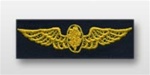 US Navy Breast Badge For Coveralls: Deep Submergence Officer