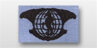 US Navy Badge For Utility Shirt: Integrated Undersea Surveillance Enlisted (IUSS)