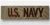 US NAVY Branch Tape:  US NAVY embroidered on DESERT