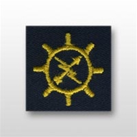 US Navy Warrant Officer Collar Device Embroidered: Operations Technician