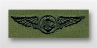 US Navy Subdued Embroidered Badge: Aircrew