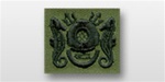 US Navy Subdued Embroidered Badge: Diving Medical Officer