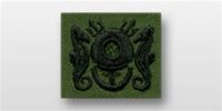 US Navy Subdued Embroidered Badge: Diver Enlisted - Master