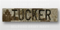 USN - USMC - Name Tape:  Individual Name Embroidered on DESERT DIGITAL - Sew On