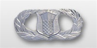 USAF Breast Badge - Mirror Finish Regulation Size: Air Traffic Controller