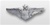 USAF Breast Badge - Mirror Finish Regulation Size: Navigator/Aircraft Observer - Senior