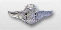 USAF Breast Badge - Mirror Finish Regulation Size: Navigator/Aircraft Observer - Master