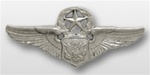 USAF Breast Badge - Mirror Finish Regulation Size: Officer Aircrew Member - Master