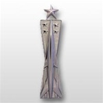 USAF Breast Badge - Mirror Finish Regulation Size: Missile Man