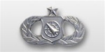 USAF Breast Badge - Mirror Finish Regulation Size: Weapons Controller - Master