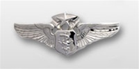 USAF Breast Badge - Mirror Finish Regulation Size: Flight Nurse - Chief