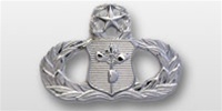 USAF Breast Badge - Mirror Finish Regulation Size: Meteorologist - Master